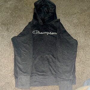 Medium sized champion hoodie